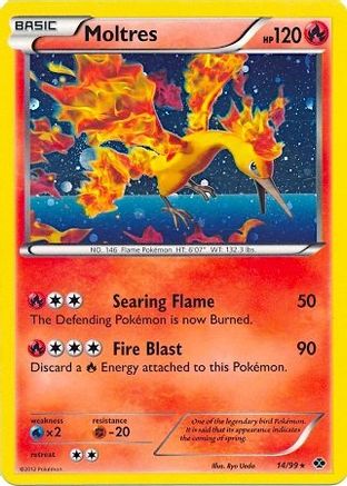 Moltres - 14/99 (Next Destinies) (Holofoil)