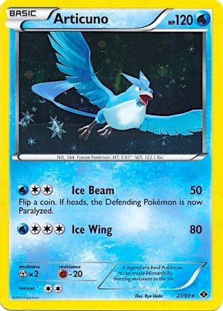 Articuno - 27/99 (Next Destinies) (Holofoil)