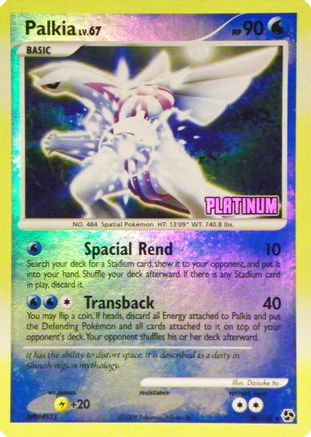 Palkia - 26/106 [Platinum] (Reverse Holofoil)
