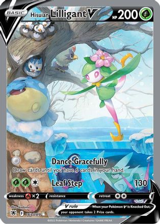 Hisuian Lilligant V (Alternate Full Art) (Holofoil)