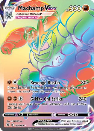 Machamp VMAX (Secret) (Holofoil)