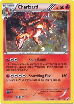 Charizard - 19/113 (Cosmos Holo) (Holofoil)