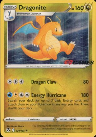 Dragonite - 131/195 (EB Games Exclusive) (Holofoil)