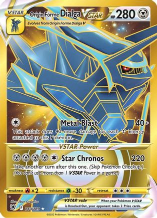 Origin Forme Dialga VSTAR - 210/189 (Secret) (Holofoil)