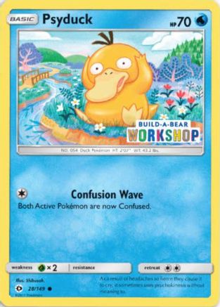 Psyduck - 28/149 (Build-A-Bear Workshop Exclusive)