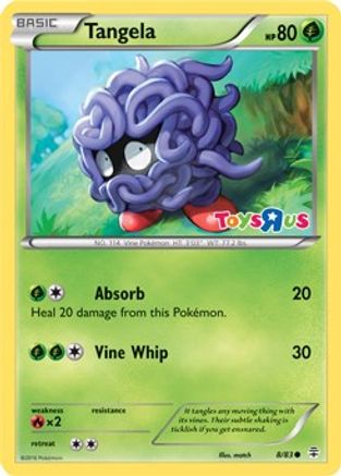 Tangela - 8/83 (Toys R Us Promo) (Holofoil)