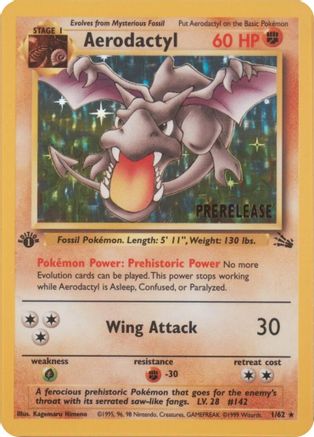 Aerodactyl (01/62) (DUPLICATE) (Holofoil)