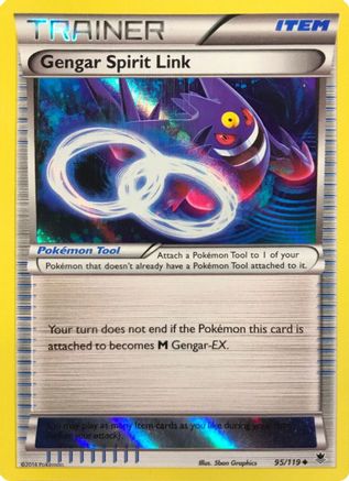 Gengar Spirit Link - 95/119 (Alternate Holo) (Gamestop Exclusive) (Holofoil)