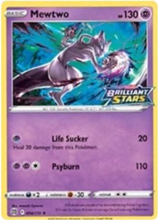 Mewtwo - 056/172 (Brilliant Stars Stamped) (Holofoil)