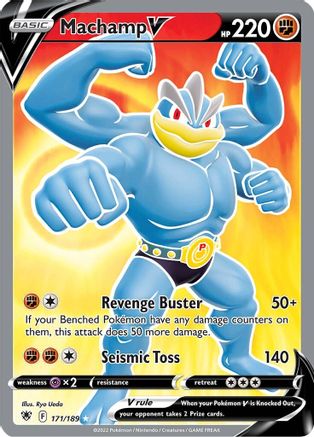 Machamp V (Full Art) (Holofoil)
