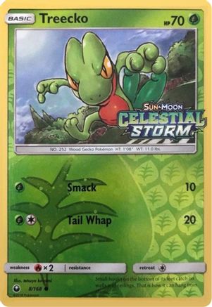Treecko - 8/168 (Toys R Us) (Reverse Holofoil)