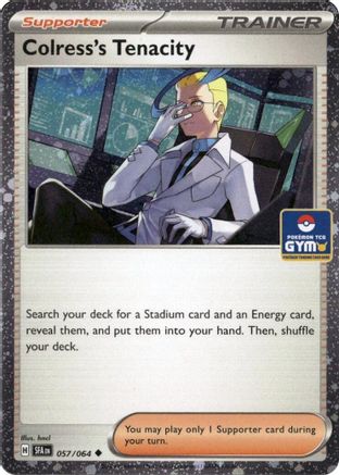 Colress's Tenacity (Gym Stamp Asia Exclusive) (Holofoil)