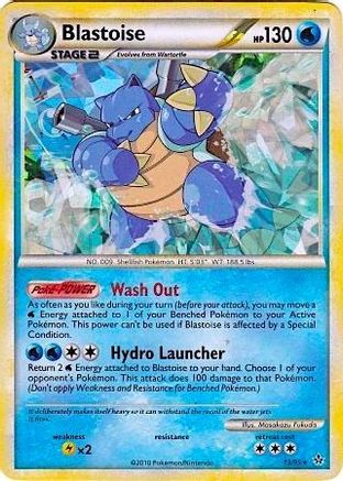 Blastoise - 13/95 (Cracked Ice Holo) (Holofoil)