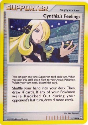 Cynthia's Feelings - 131/146 (Cosmos Holofoil) (Holofoil)