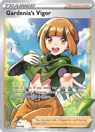 Gardenia's Vigor (Full Art) (Holofoil)