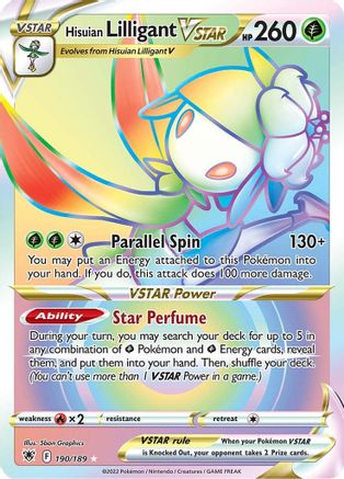 Hisuian Lilligant VSTAR (Secret) (Holofoil)