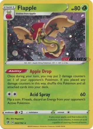 Flapple - 022/192 (EB Games Exclusive) (Holofoil)