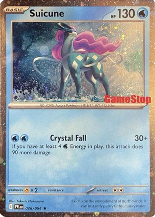 Suicune (Cosmos Holo) (Gamestop Exclusive) (Holofoil)