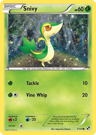 Snivy - 1/114 (Cosmos Holo) (Holofoil)