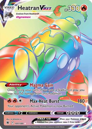 Heatran VMAX (Secret) (Holofoil)