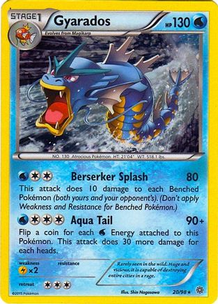 Gyarados - 20/98 (Cosmos Holo) (Holofoil)