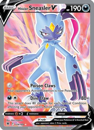 Hisuian Sneasler V (Full Art) (Holofoil)