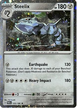 Steelix - 125/182 (Cosmos Holo) (Holofoil)