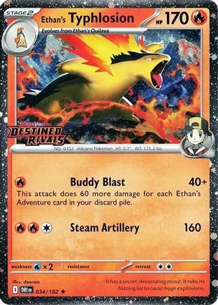 Ethan's Typhlosion (Prerelease) (Holofoil)