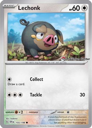 Lechonk (Pokemon Center Exclusive) (Holofoil)