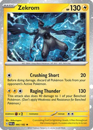 Zekrom - 066/182 (Cosmos Holo) (Holofoil)