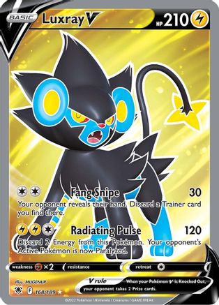 Luxray V (Full Art) (Holofoil)