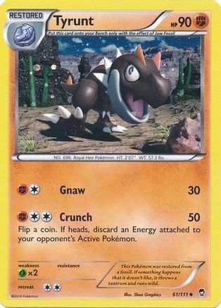 Tyrunt - 61/111 (Cosmos Holo) (Holofoil)