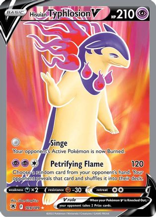 Hisuian Typhlosion V (Full Art) (Holofoil)