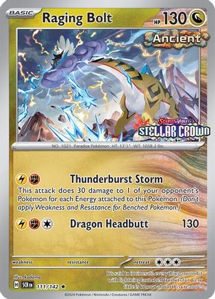 Raging Bolt (Cosmo Holo) (Best Buy) (Holofoil)