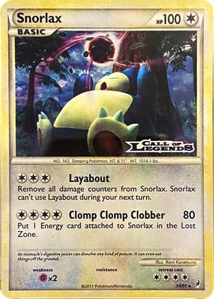 Snorlax - 33/95 (Prerelease) (Holofoil)