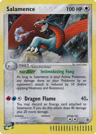 Salamence - 19/97 (e-League) (Holofoil)