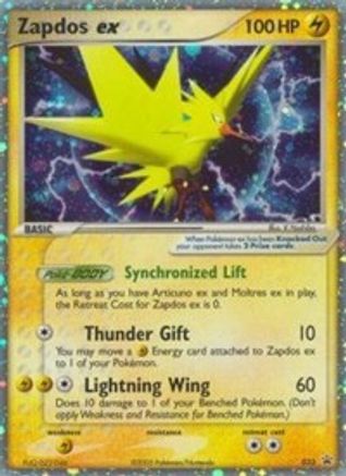 Zapdos ex - 033 (EX Collector's Window Tins) (Holofoil)