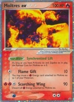 Moltres ex - 031 (EX Collector's Window Tins) (Holofoil)