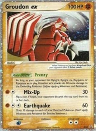 Groudon ex - 038 (EX Collector's Tins) (Holofoil)
