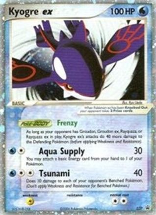 Kyogre ex - 037 (EX Collector's Tins) (Holofoil)