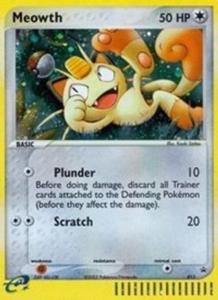 Meowth - 013 (EX Series Collector's Tin) (Holofoil)