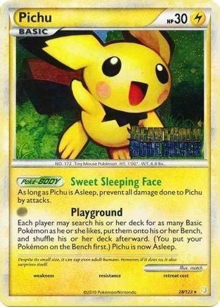 Pichu - 28/123 (Prerelease) (Holofoil)