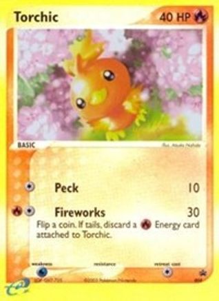 Torchic - 008 (e-League) (Reverse Holofoil)