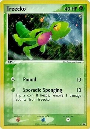Treecko - 016 (EX Deck Tin) (Holofoil)