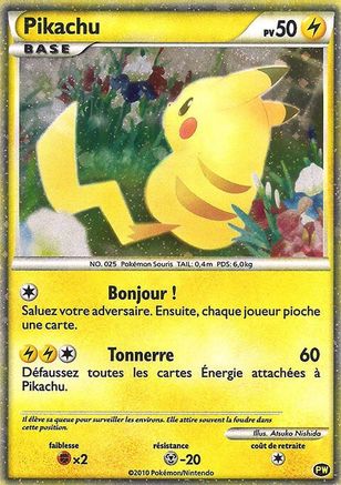 Pikachu (French) (Holofoil)