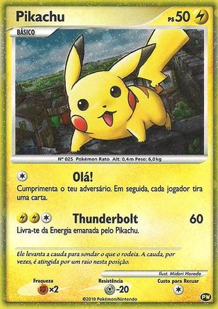 Pikachu (Portuguese) (Holofoil)