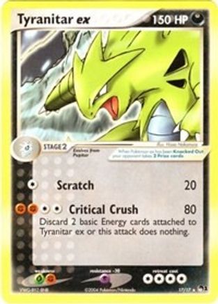 Tyranitar ex (Non-Holo)