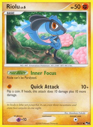 Riolu (Reverse Holofoil)