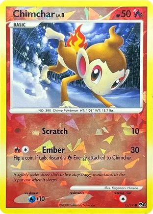 Chimchar (Cracked Ice Holo) (Holofoil)