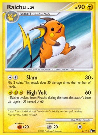 Raichu (Reverse Holofoil)